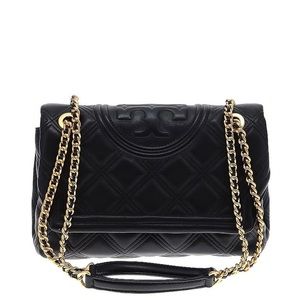 Tory Burch Fleming Soft Convertible Leather Shoulder Bag